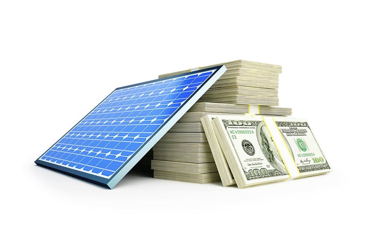 How does the NJ TREC solar incentive structure provide a guaranteed 15-year financial return?